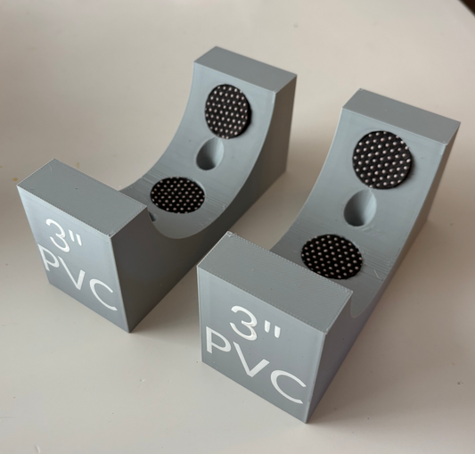Pipe Jig for 3, 4, or 6 Inch PVC Pipes (Pair)